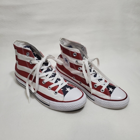 Converse Shoes - Converse American Flag High Top Sneakers
